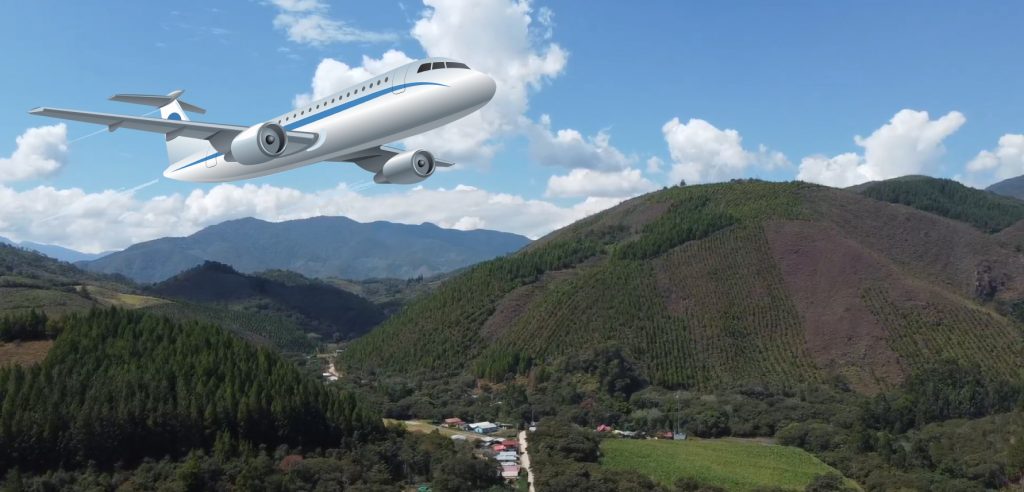 Avance del Futuro aeropuerto - Oxapampa, Pasco.