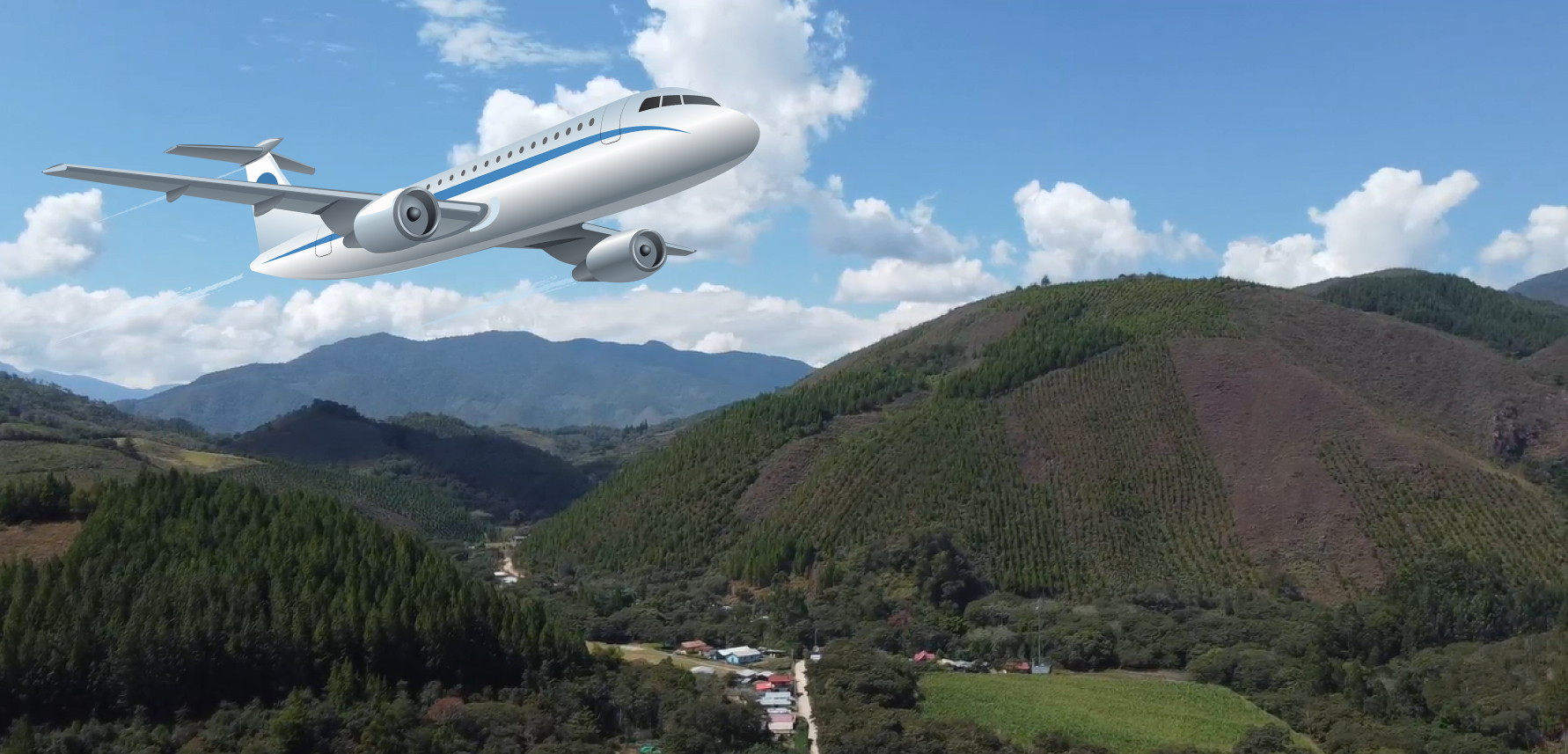 Avance del Futuro aeropuerto - Oxapampa, Pasco.